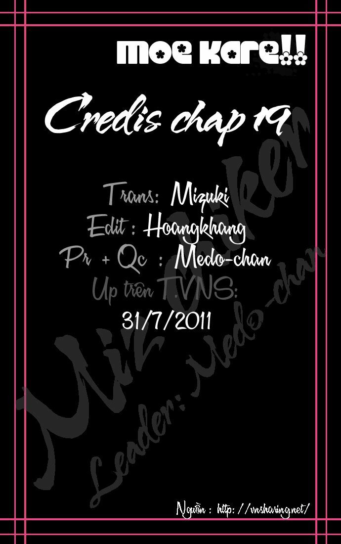 Moe Kare!!: Chapter 19