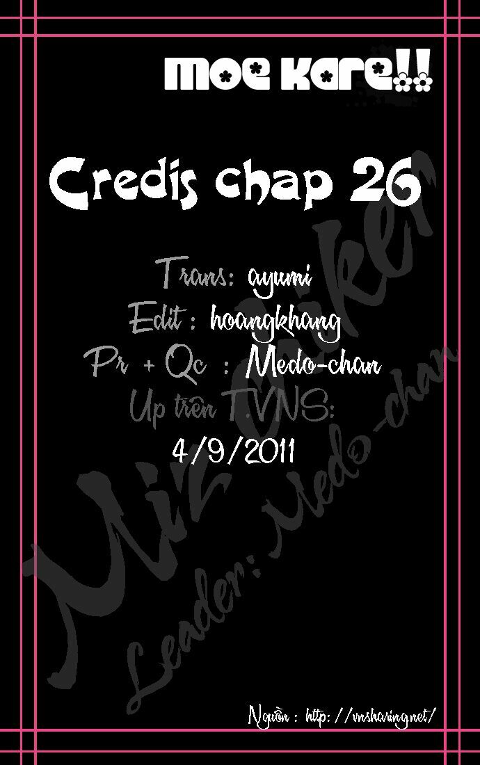 Moe Kare!!: Chapter 26