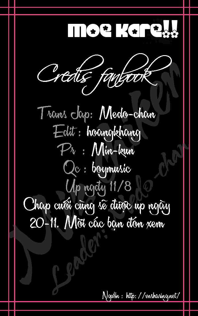 Moe Kare!!: Chapter 35.2: Extra and Fanbook