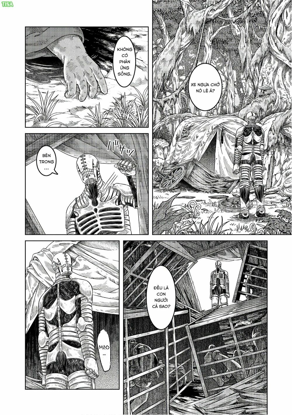 Somali to Mori no Kamisama: Chapter 26: Đứa trẻ cùng thành lũy xanh rêu