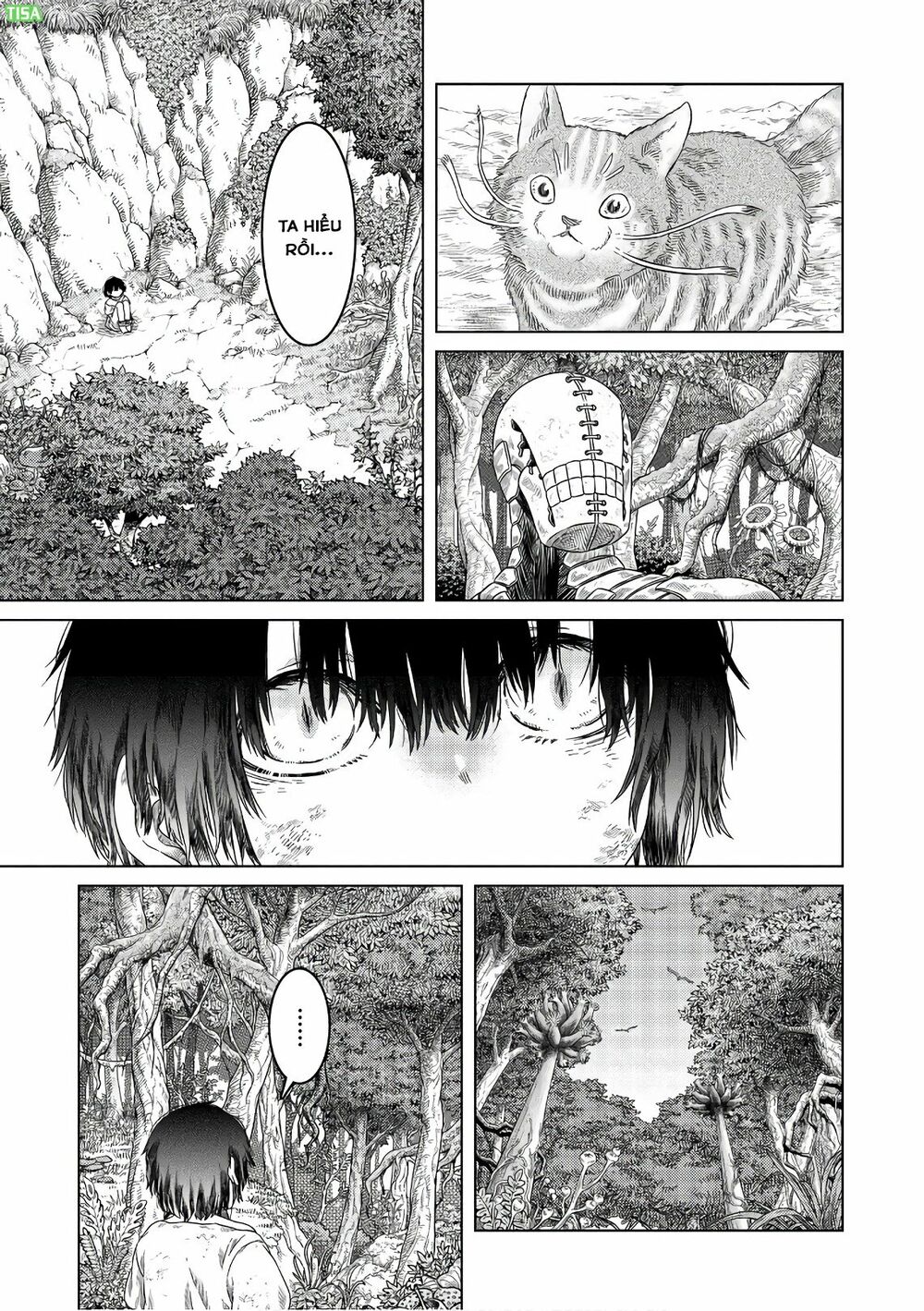 Somali to Mori no Kamisama: Chapter 26: Đứa trẻ cùng thành lũy xanh rêu