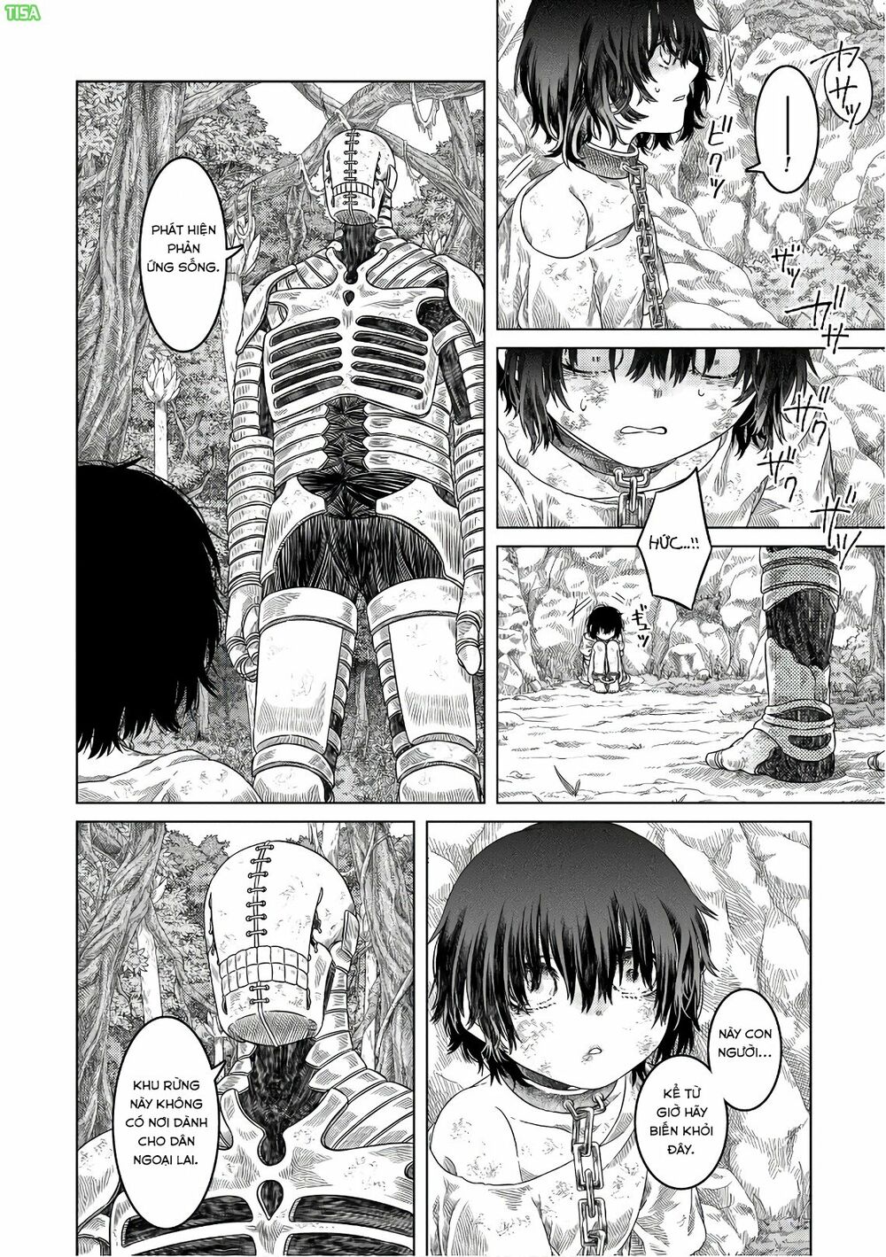 Somali to Mori no Kamisama: Chapter 26: Đứa trẻ cùng thành lũy xanh rêu