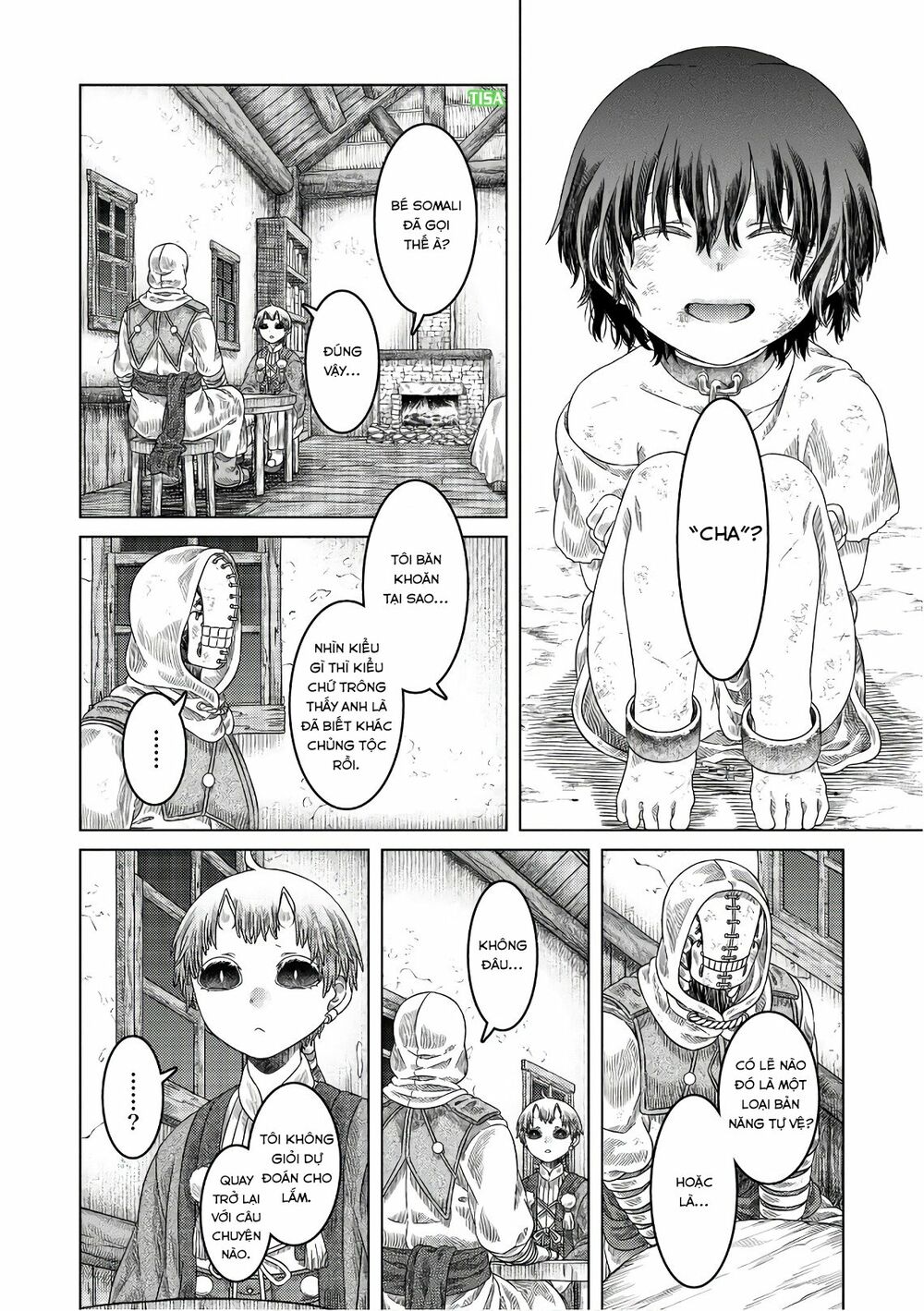 Somali to Mori no Kamisama: Chapter 26: Đứa trẻ cùng thành lũy xanh rêu