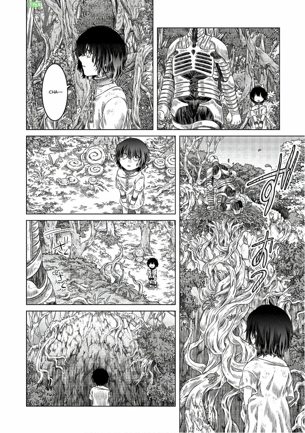 Somali to Mori no Kamisama: Chapter 26: Đứa trẻ cùng thành lũy xanh rêu
