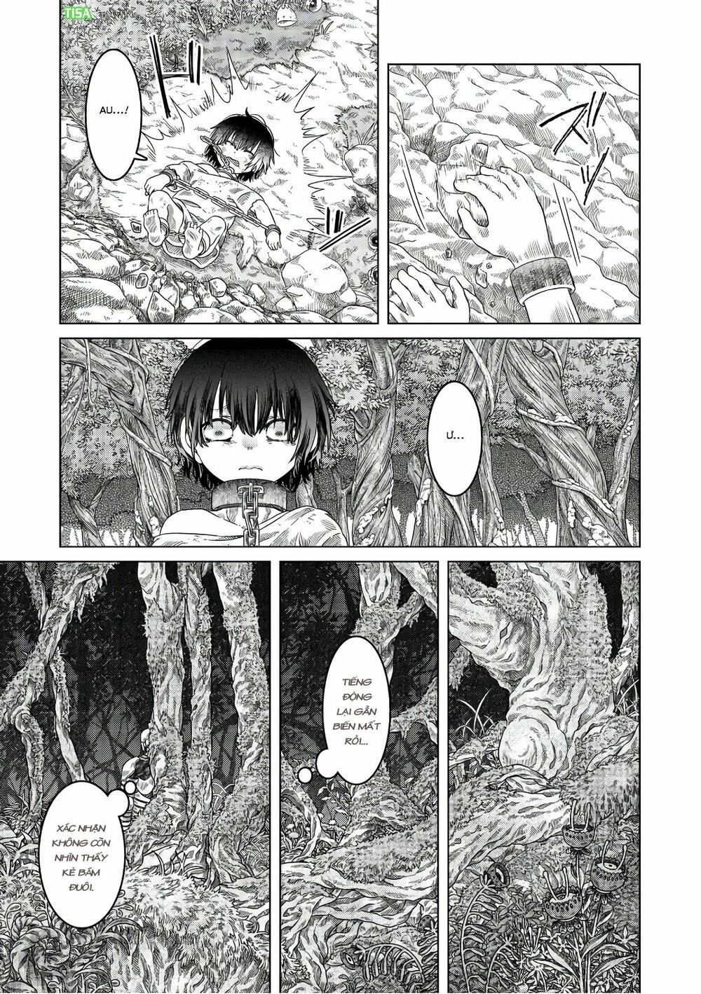Somali to Mori no Kamisama: Chapter 26: Đứa trẻ cùng thành lũy xanh rêu