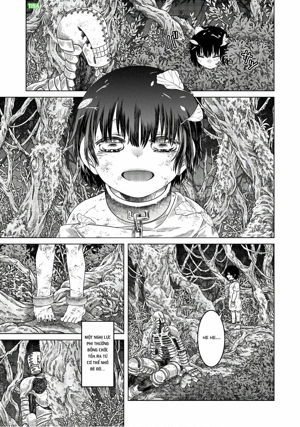 Somali to Mori no Kamisama: Chapter 26: Đứa trẻ cùng thành lũy xanh rêu