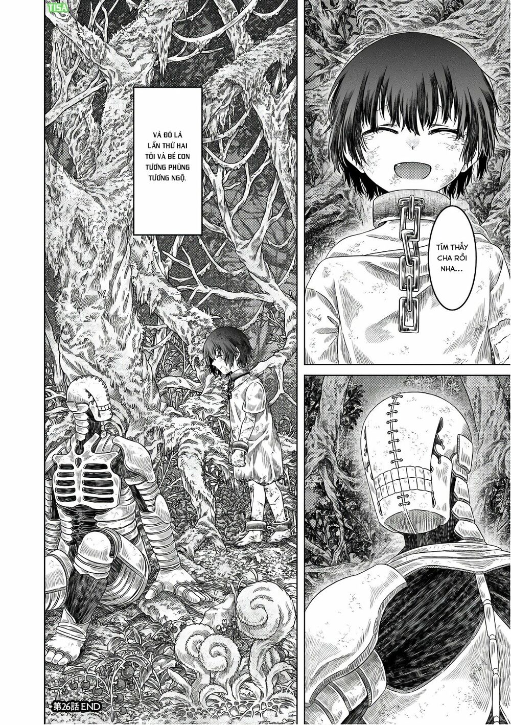 Somali to Mori no Kamisama: Chapter 26: Đứa trẻ cùng thành lũy xanh rêu