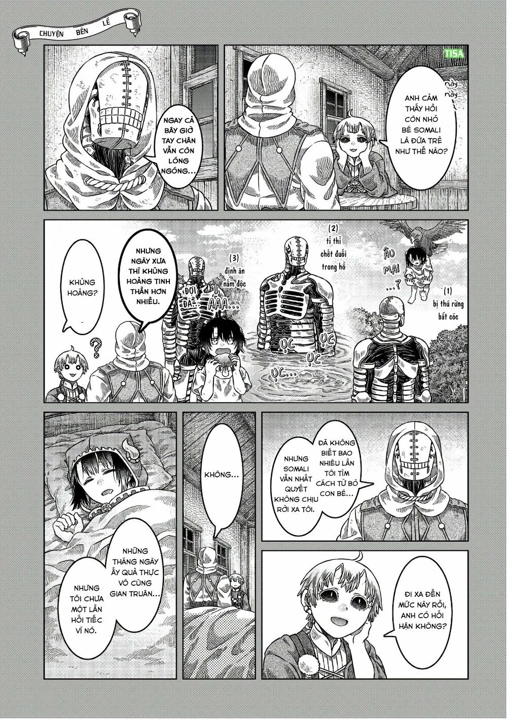 Somali to Mori no Kamisama: Chapter 26: Đứa trẻ cùng thành lũy xanh rêu