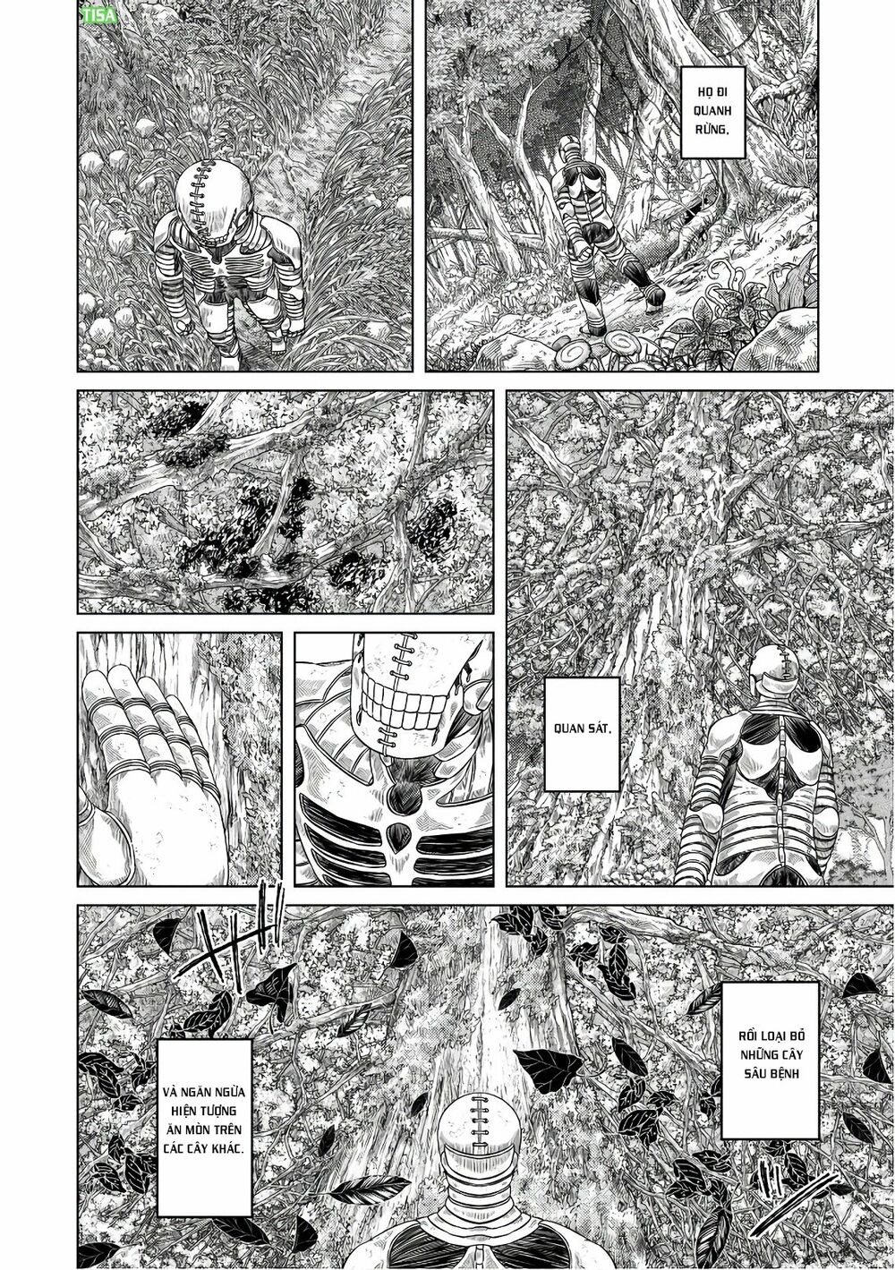 Somali to Mori no Kamisama: Chapter 26: Đứa trẻ cùng thành lũy xanh rêu