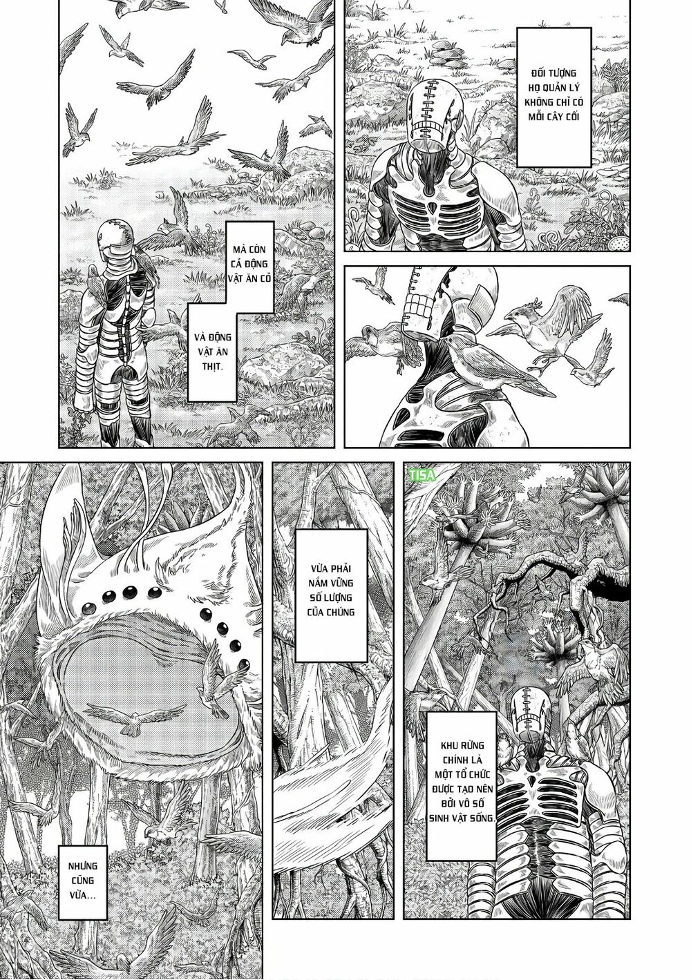 Somali to Mori no Kamisama: Chapter 26: Đứa trẻ cùng thành lũy xanh rêu
