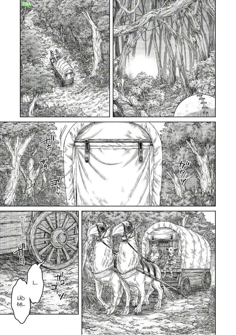 Somali to Mori no Kamisama: Chapter 26: Đứa trẻ cùng thành lũy xanh rêu
