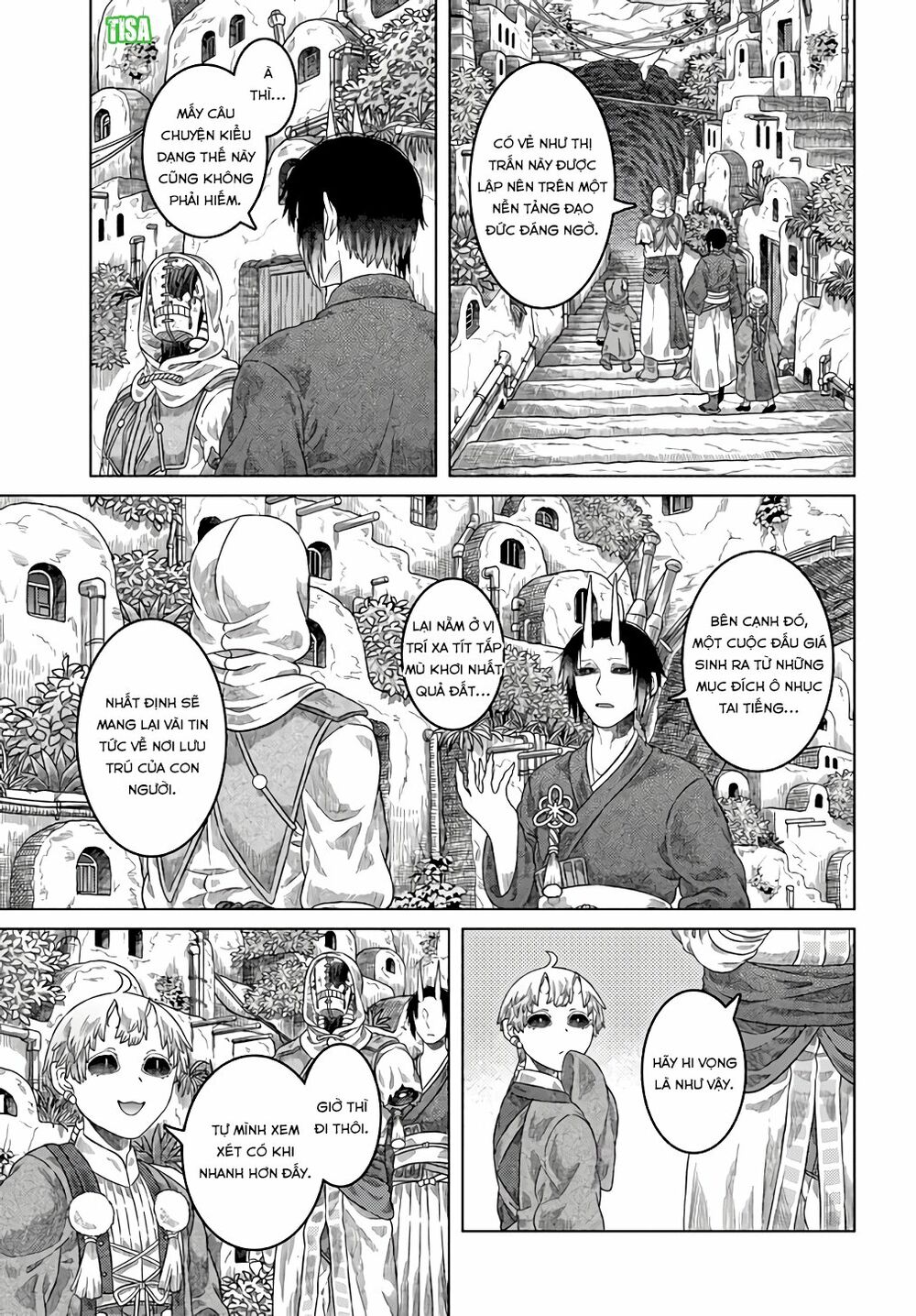 Somali to Mori no Kamisama: Chapter 33: Tận cùng của lò đất xanh tre