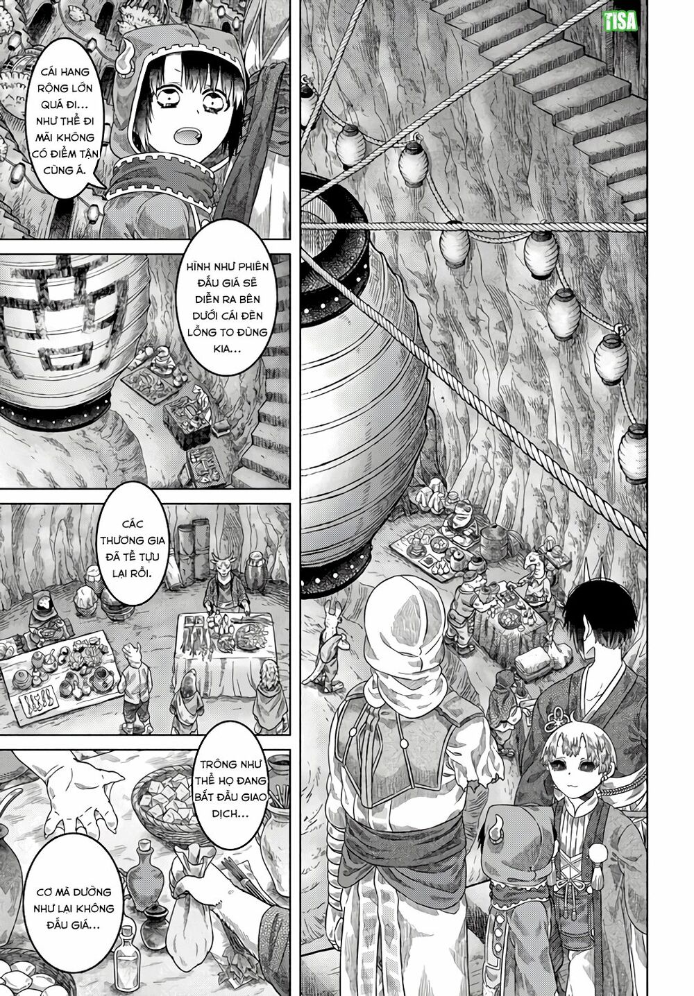 Somali to Mori no Kamisama: Chapter 33: Tận cùng của lò đất xanh tre