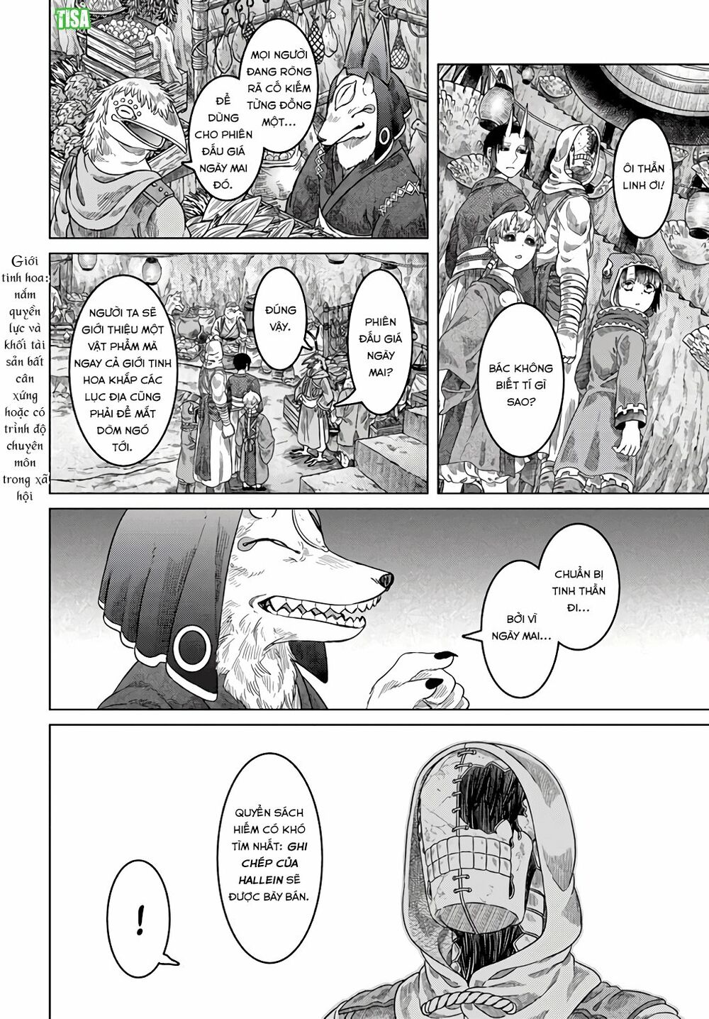 Somali to Mori no Kamisama: Chapter 33: Tận cùng của lò đất xanh tre