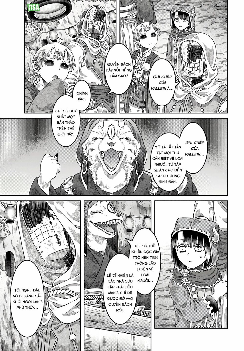 Somali to Mori no Kamisama: Chapter 33: Tận cùng của lò đất xanh tre