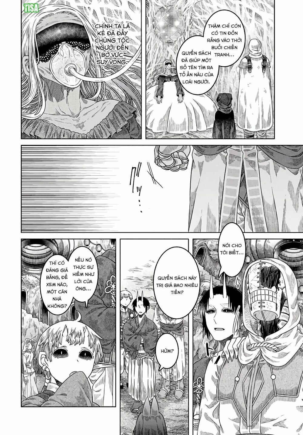 Somali to Mori no Kamisama: Chapter 33: Tận cùng của lò đất xanh tre