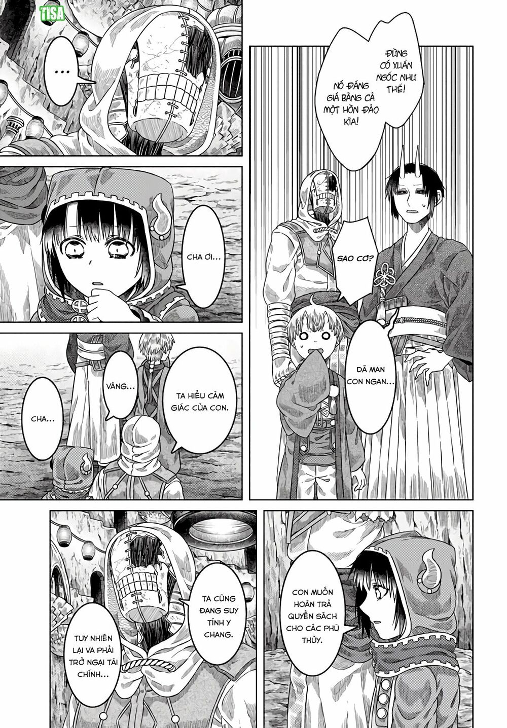 Somali to Mori no Kamisama: Chapter 33: Tận cùng của lò đất xanh tre