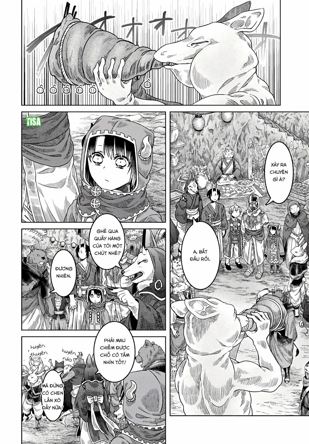 Somali to Mori no Kamisama: Chapter 33: Tận cùng của lò đất xanh tre