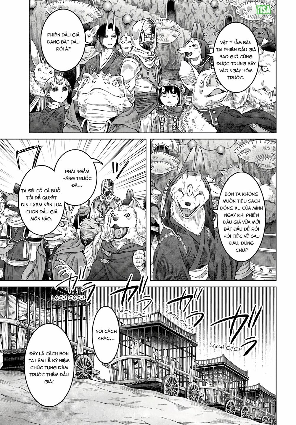 Somali to Mori no Kamisama: Chapter 33: Tận cùng của lò đất xanh tre