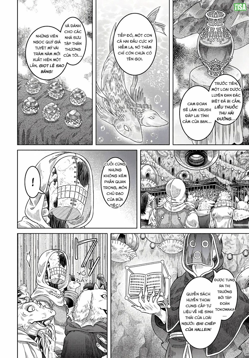 Somali to Mori no Kamisama: Chapter 33: Tận cùng của lò đất xanh tre