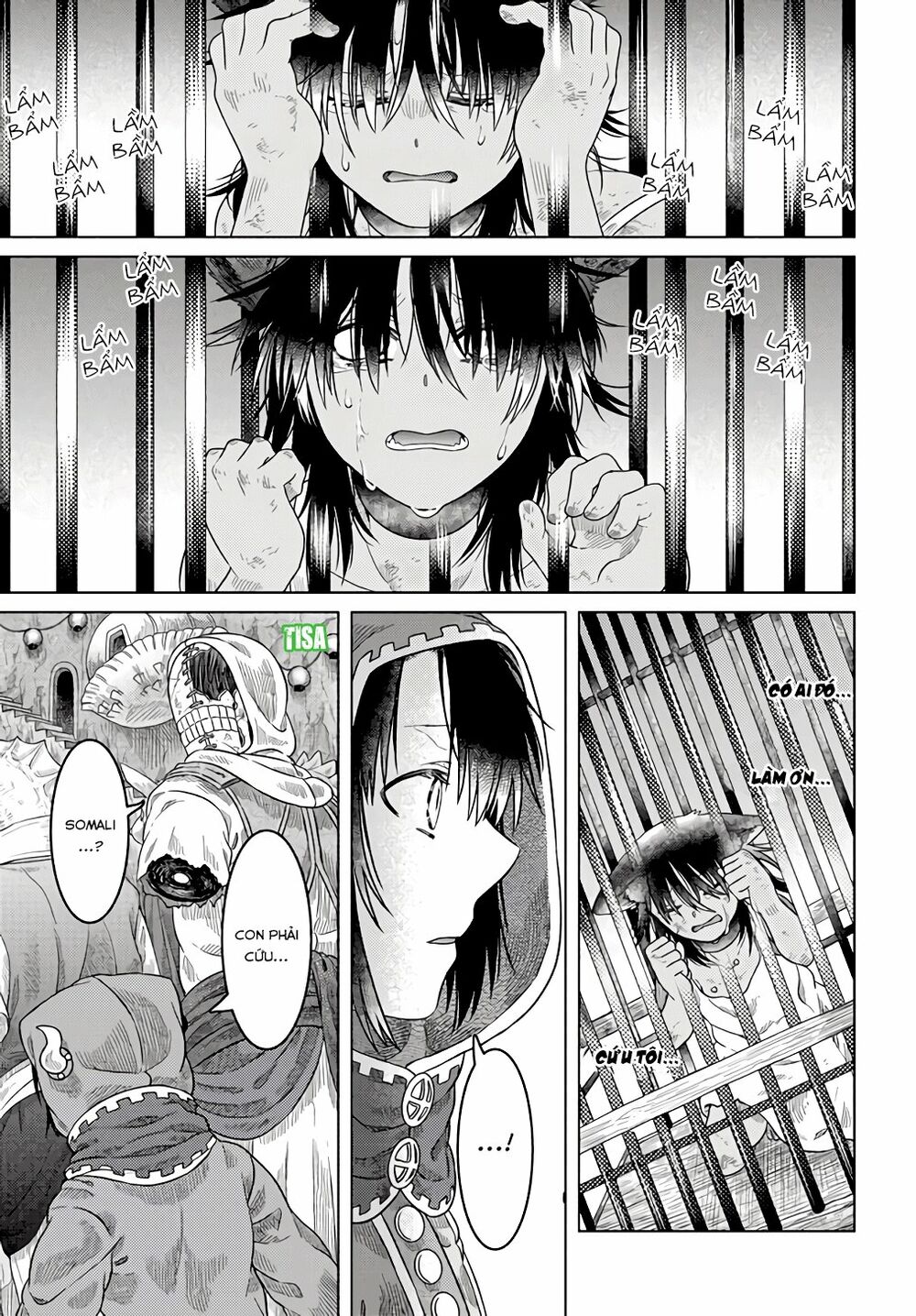 Somali to Mori no Kamisama: Chapter 33: Tận cùng của lò đất xanh tre