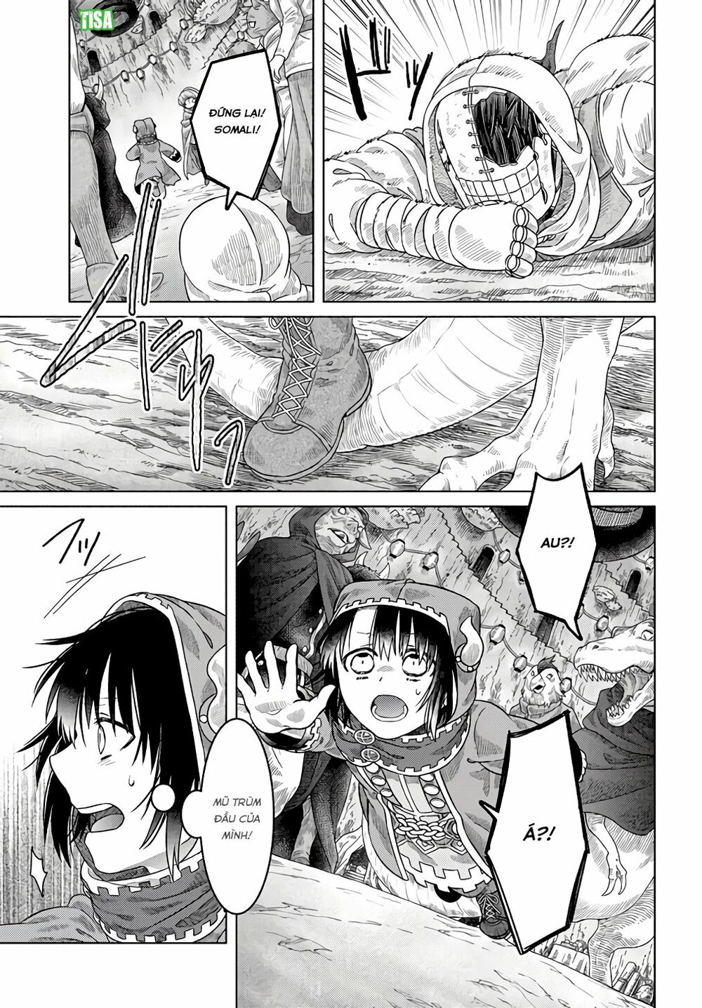 Somali to Mori no Kamisama: Chapter 33: Tận cùng của lò đất xanh tre