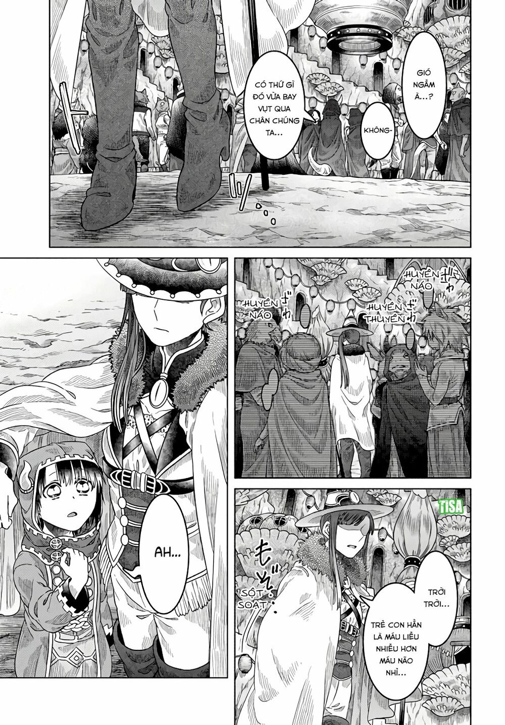 Somali to Mori no Kamisama: Chapter 33: Tận cùng của lò đất xanh tre