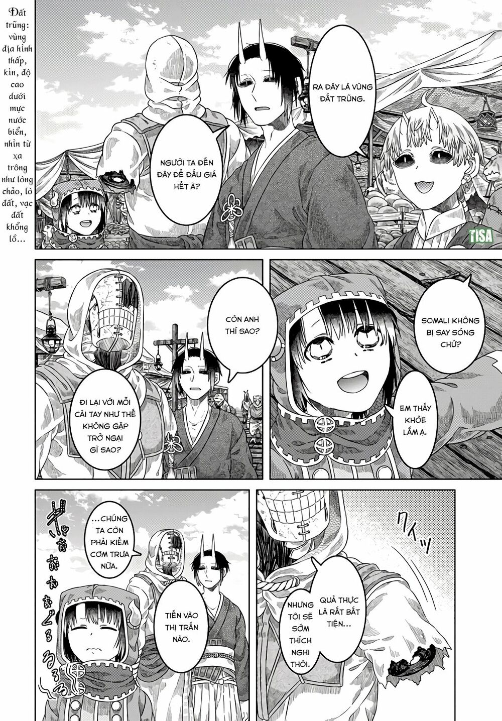 Somali to Mori no Kamisama: Chapter 33: Tận cùng của lò đất xanh tre
