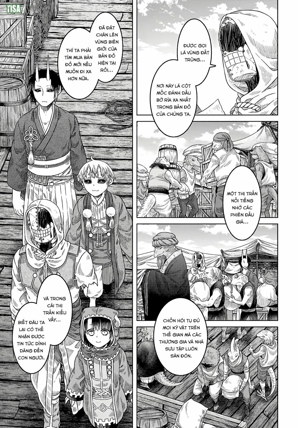 Somali to Mori no Kamisama: Chapter 33: Tận cùng của lò đất xanh tre