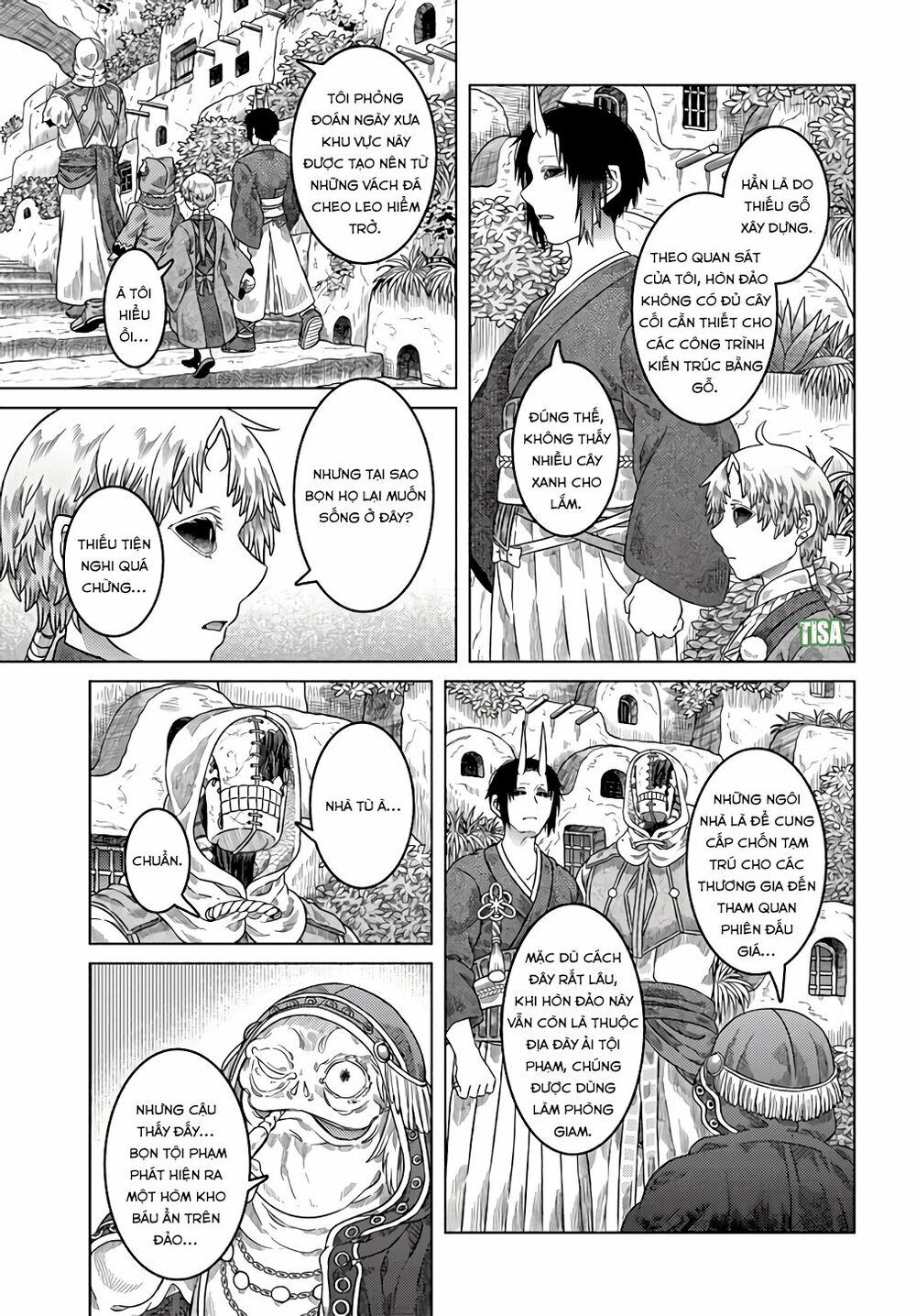 Somali to Mori no Kamisama: Chapter 33: Tận cùng của lò đất xanh tre
