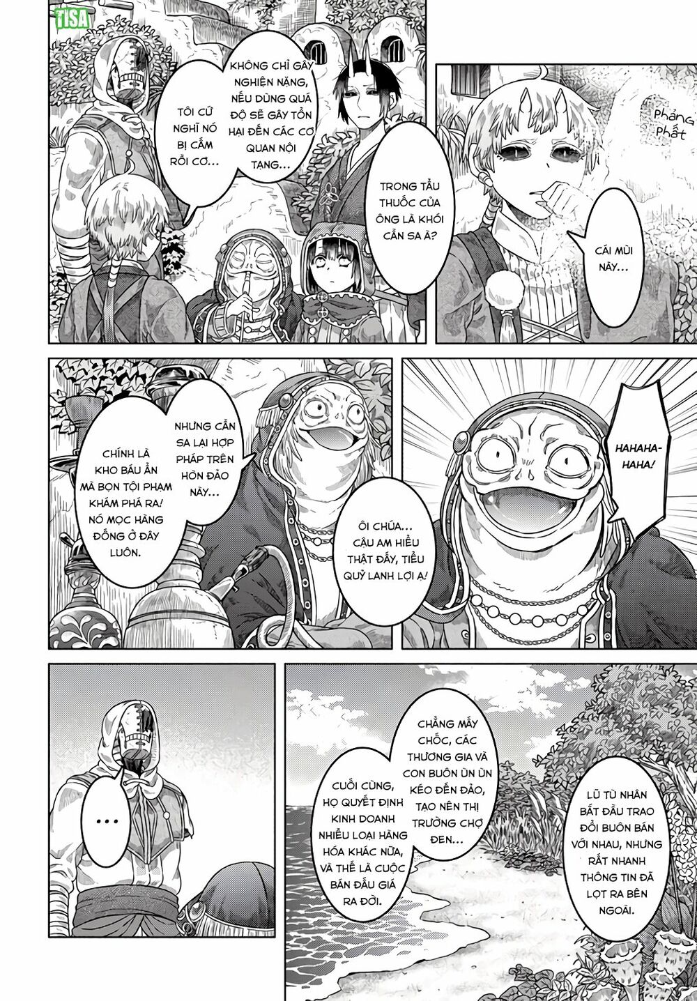 Somali to Mori no Kamisama: Chapter 33: Tận cùng của lò đất xanh tre