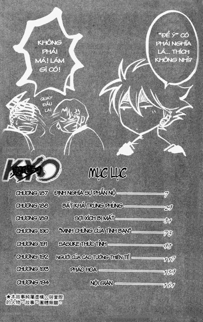 Mắt Quỷ Kyo: Chapter 187