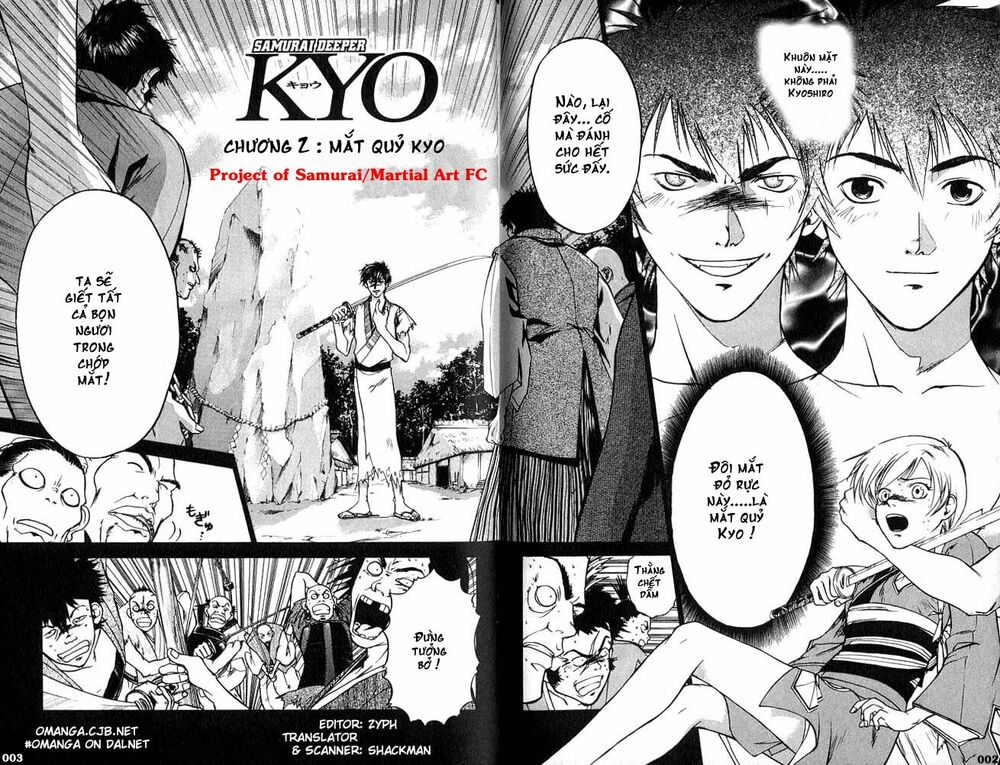 Mắt Quỷ Kyo: Chapter 2