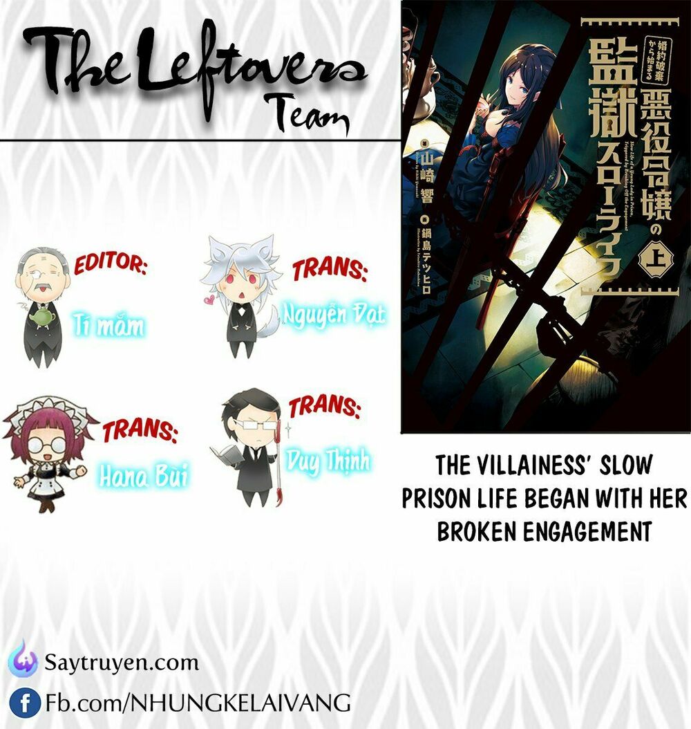 The Villainess' Slow Prison Life Began with Her Broken Engagement: Chapter 2