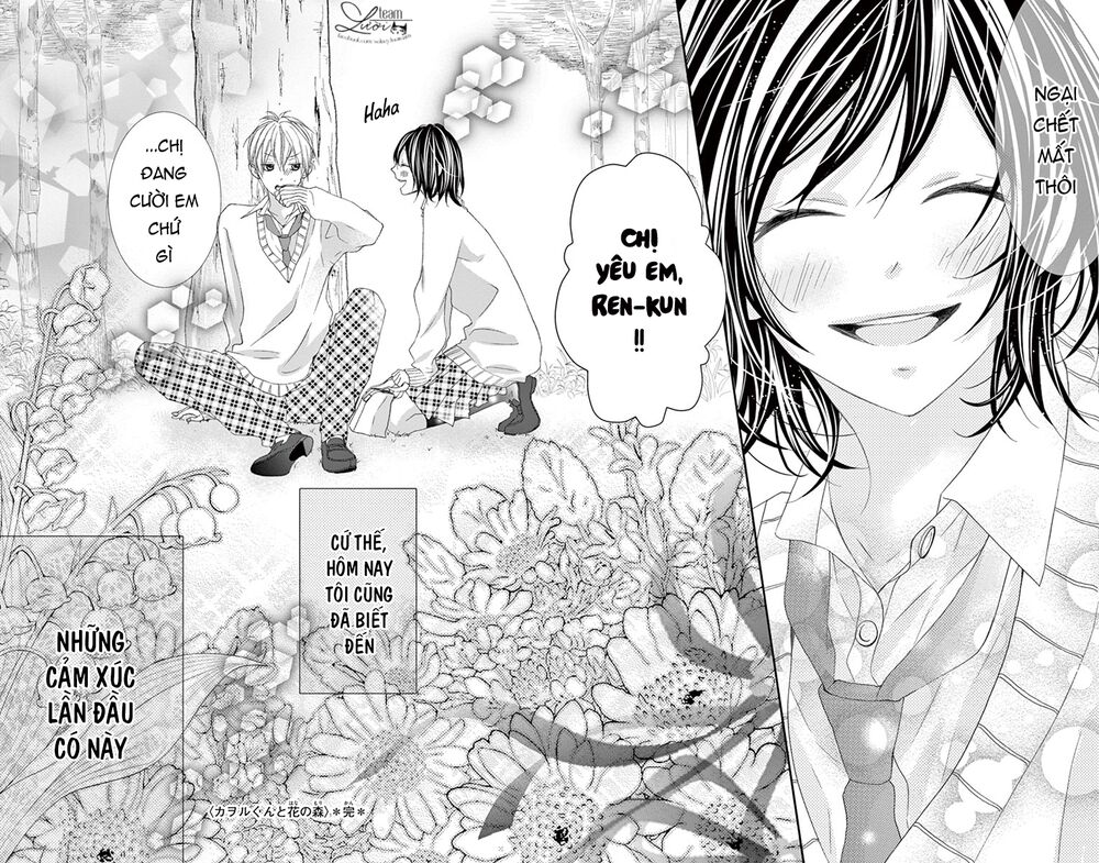 Kaworu-kun to hana no mori: Chapter 10: END