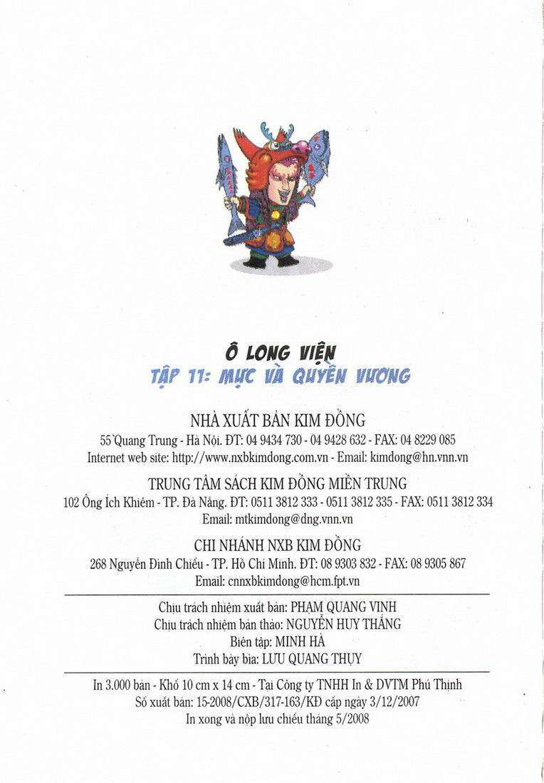 Ô Long Viện: Chapter 11.3: - Mực và quyền vương