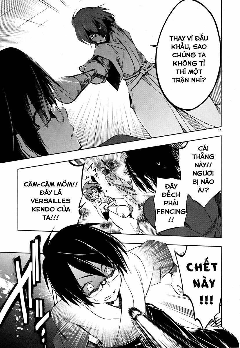 Kebukurohatsu Zensekai Yuki!: Chapter 10