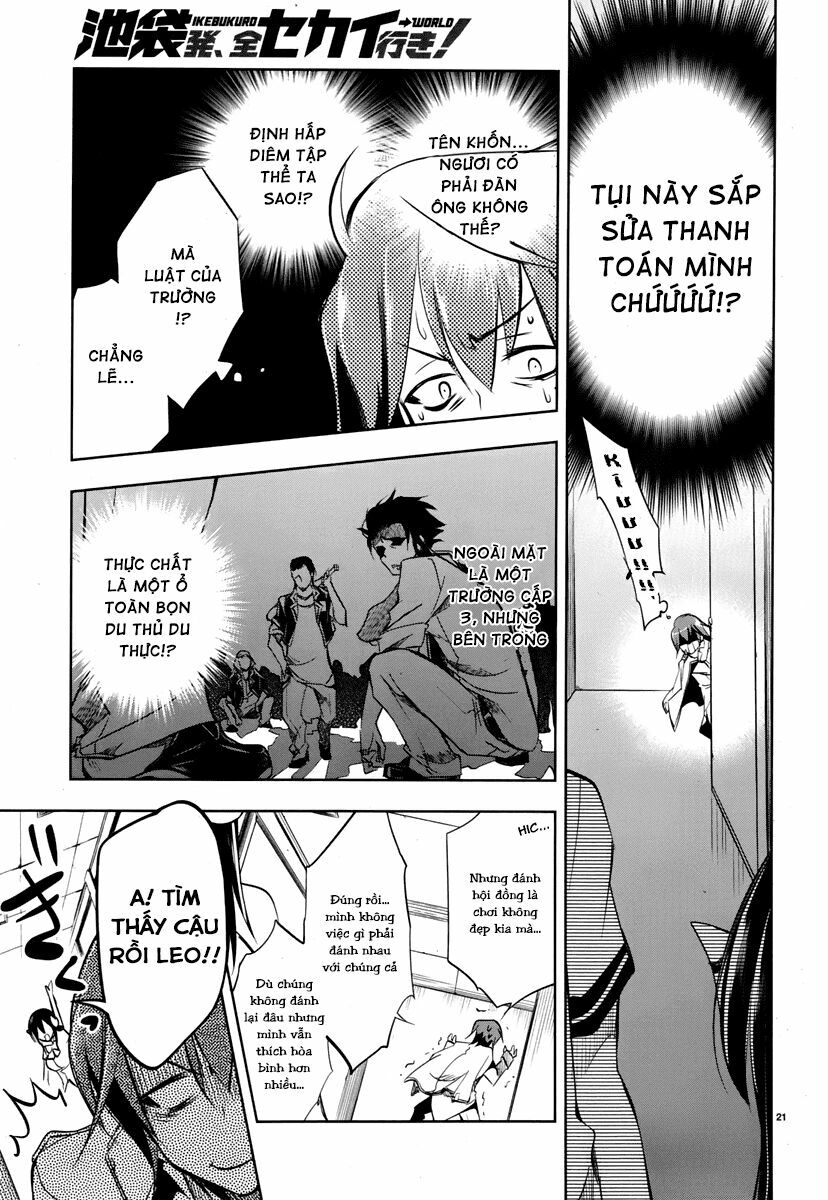 Kebukurohatsu Zensekai Yuki!: Chapter 10