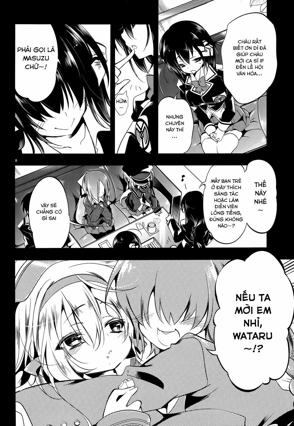 Kebukurohatsu Zensekai Yuki!: Chapter 16