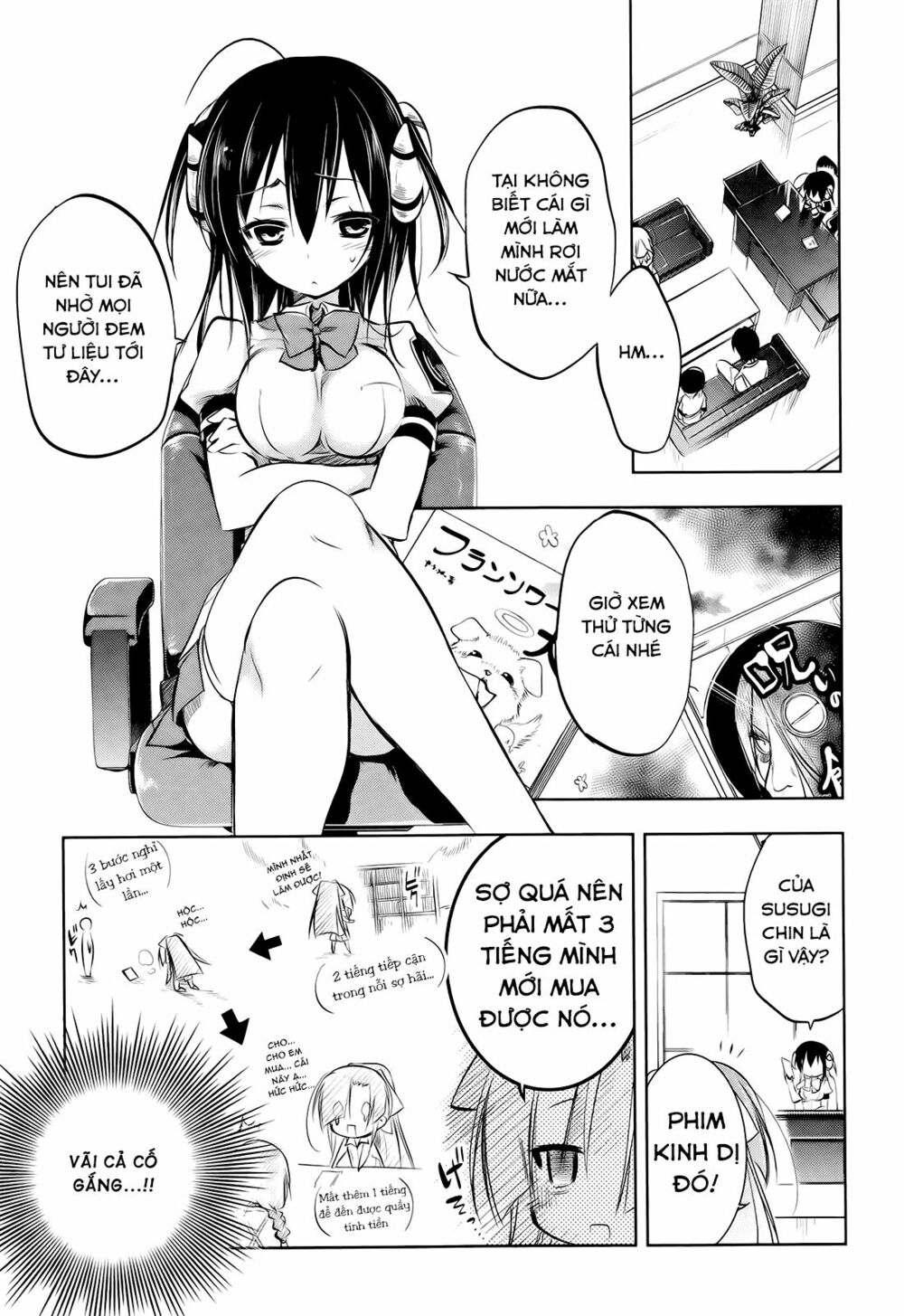 Kebukurohatsu Zensekai Yuki!: Chapter 5