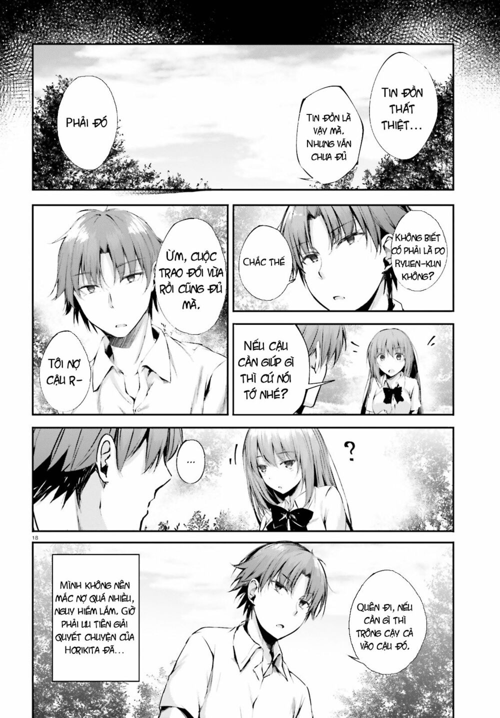 Chào mừng đến với lớp học Thượng đẳng: √Horikita: Chapter 7