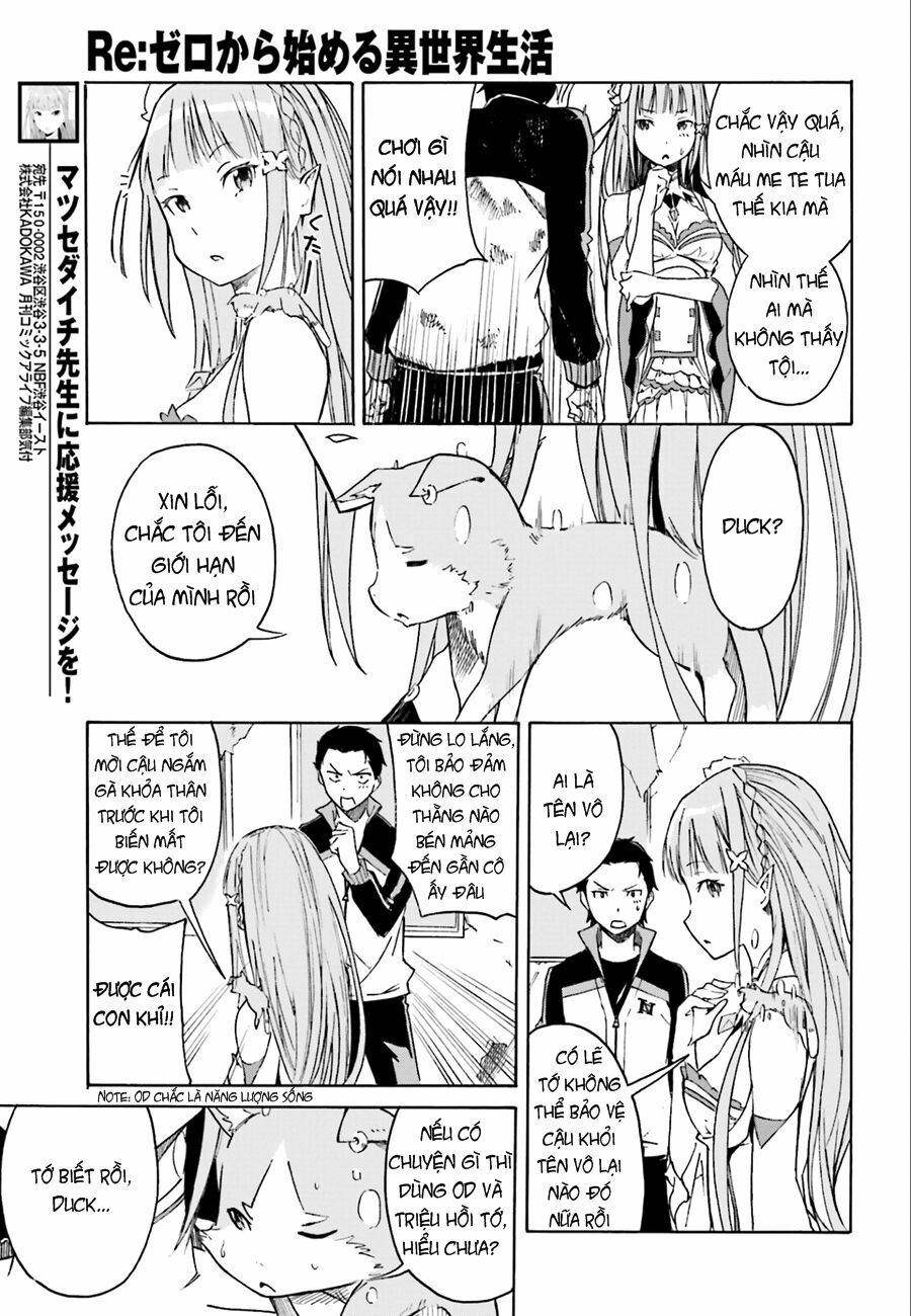 Re:Zero − Bắt đầu lại ở thế giới khác: Chapter 3: [Vol.1]