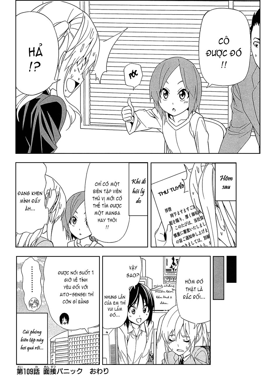 Tác Giả Manga Và Cô Phụ Tá: Chapter 109