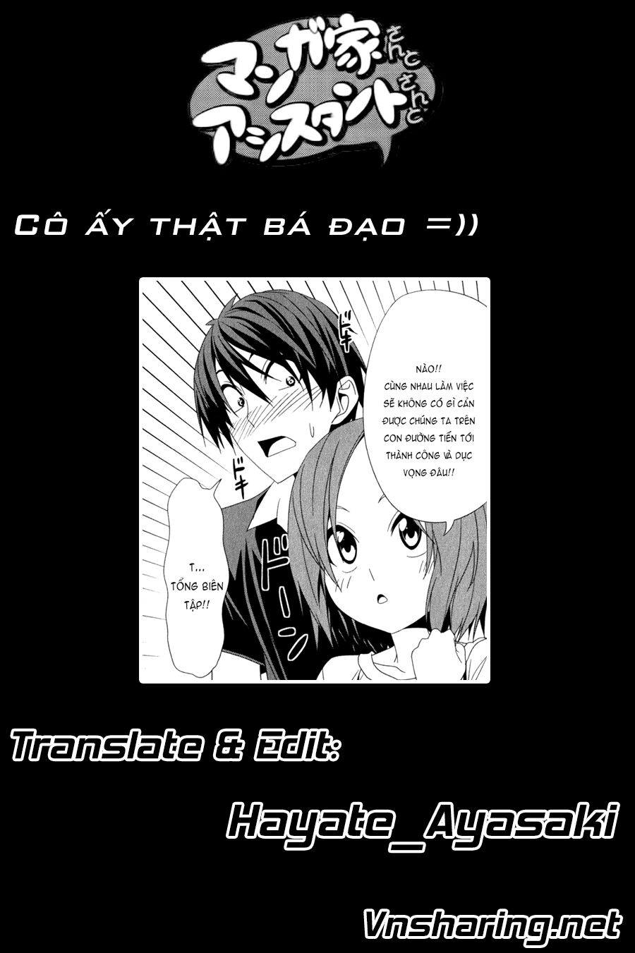 Tác Giả Manga Và Cô Phụ Tá: Chapter 120