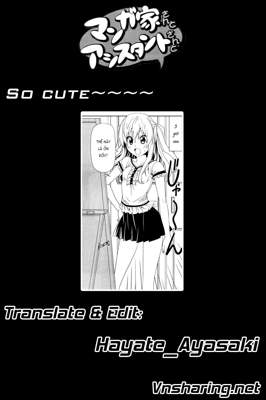 Tác Giả Manga Và Cô Phụ Tá: Chapter 134