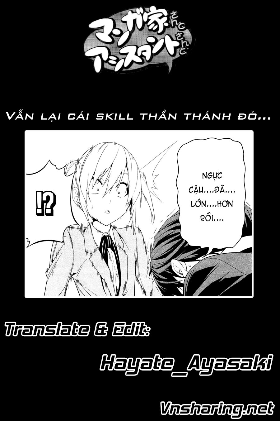 Tác Giả Manga Và Cô Phụ Tá: Chapter 143