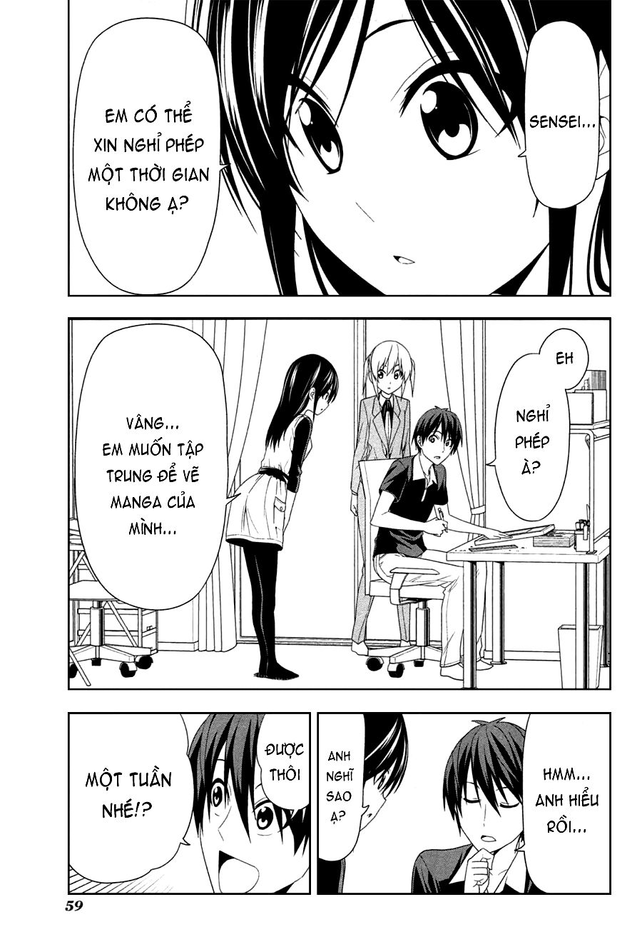 Tác Giả Manga Và Cô Phụ Tá: Chapter 144