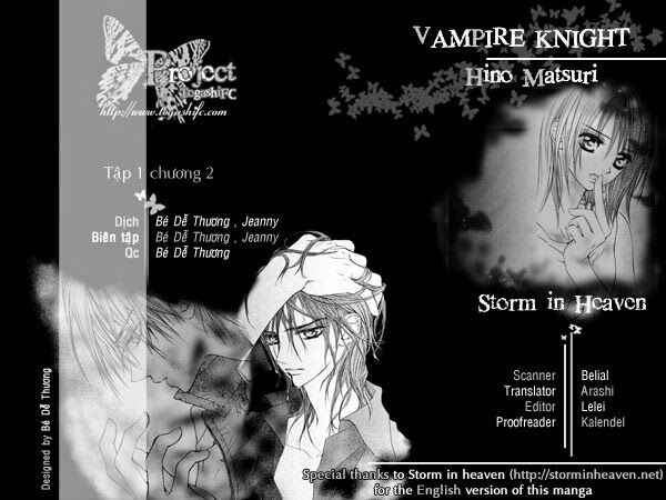 Hiệp sĩ Vampire: Chapter 2