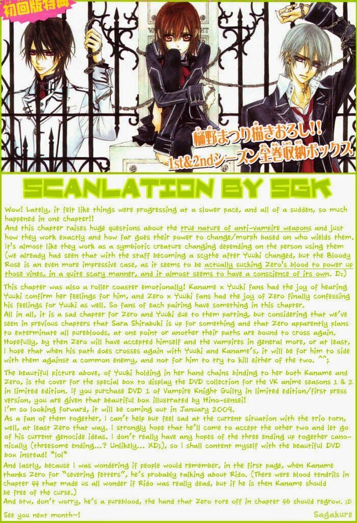 Hiệp sĩ Vampire: Chapter 46