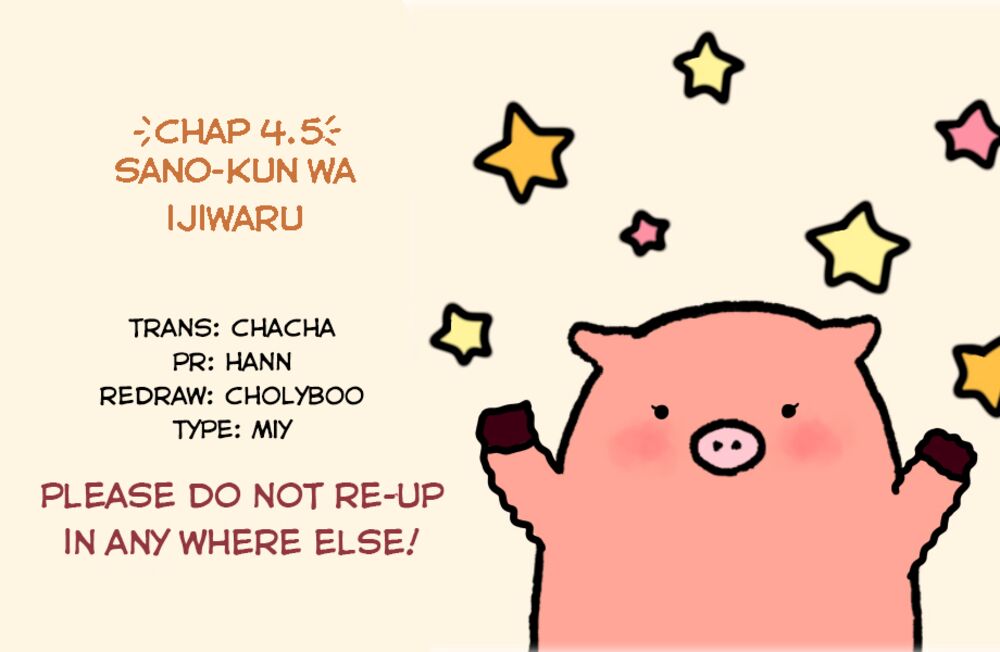Sano-kun wa ijiwaru: Chapter 4.5: Ngoại Truyện